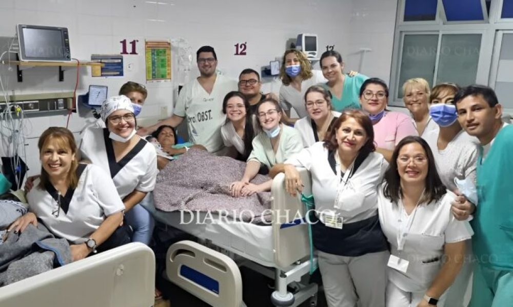 El primer bebé del año se llama Noha