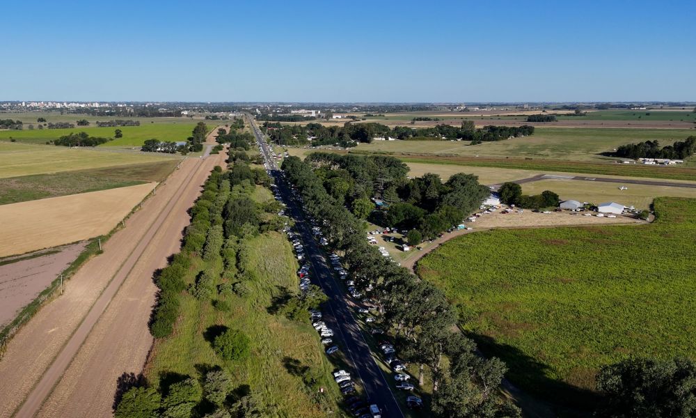 KM 232 brilló y logró recaudar 6,5 toneladas de alimentos
