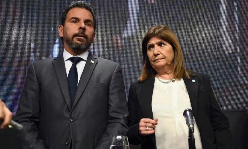 Patricia Bullrich destituye a su Secretario de Seguridad