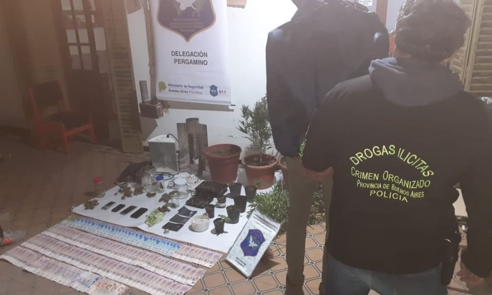 Procedimiento policial en Pergamino