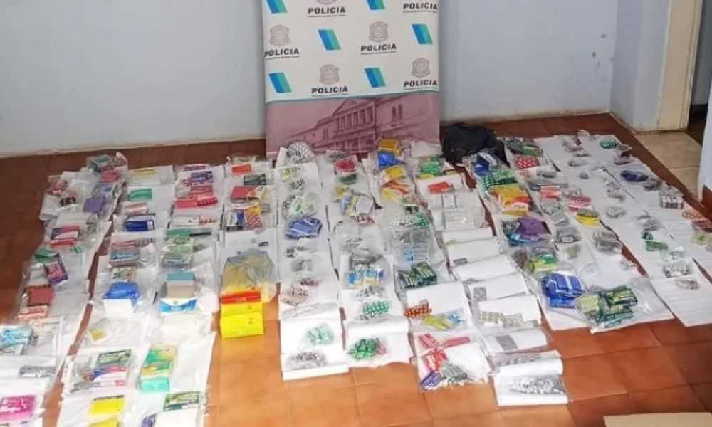 Decomisan medicamentos en Pergamino y Baradero