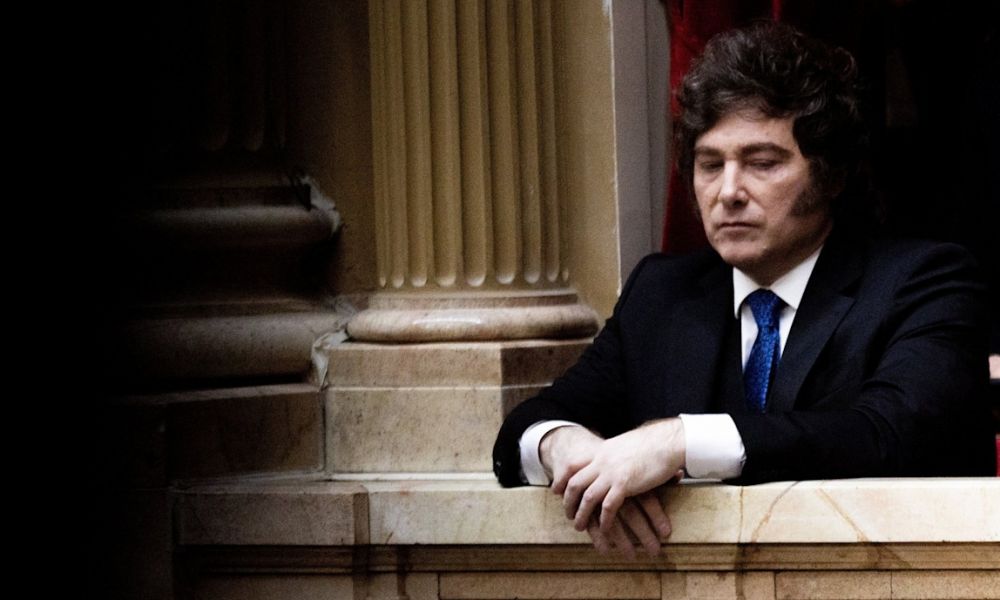 Javier Milei en Financial Times