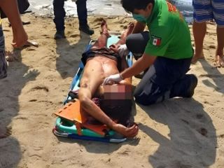 Brutal ataque a machetazos a 3 argentinos en una playa mexicana