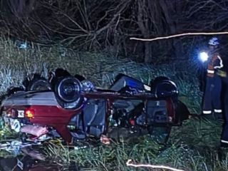 Tragedia en la Ruta 9: Un auto cayó a un arroyo y murieron tres integrantes de una familia