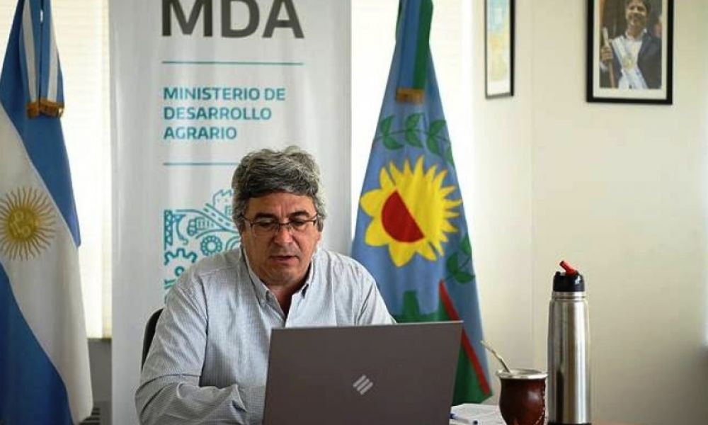 Ministro de Desarrollo Agrario Javier Rodríguez