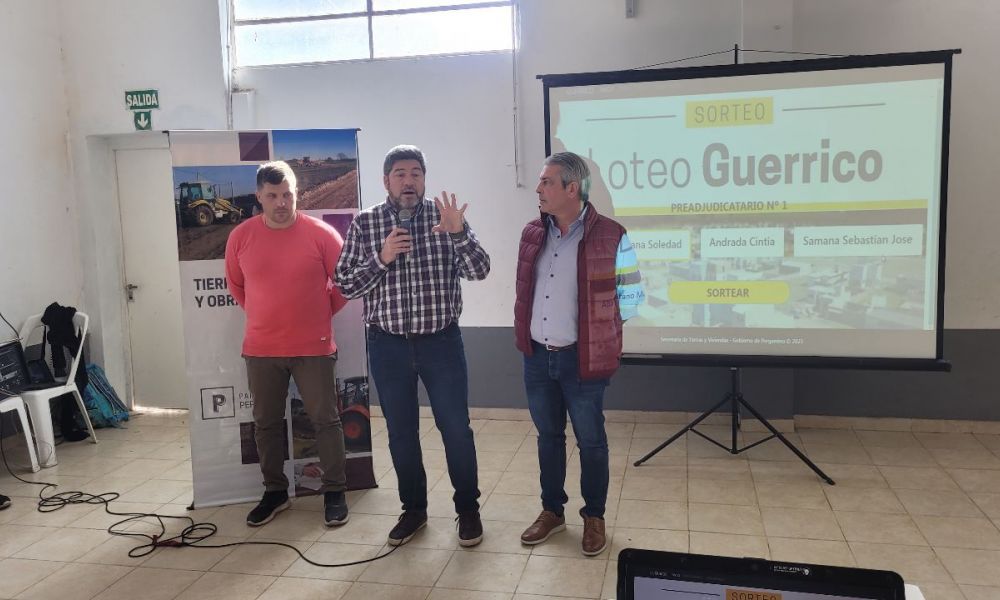 El sueño de la casa propia en Guerrico