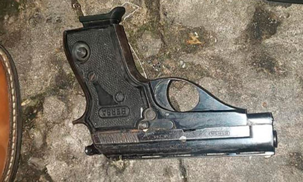 El arma utilizada en el atentado