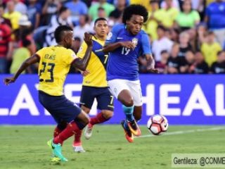 Vibrante empate entre Brasil y Ecuador