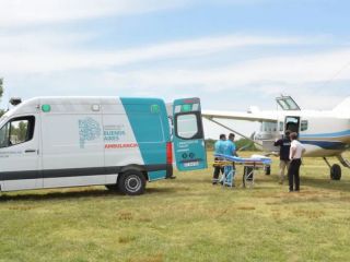 Basti�n fue trasladado al Hospital Italiano de San Justo para continuar su recuperaci�n