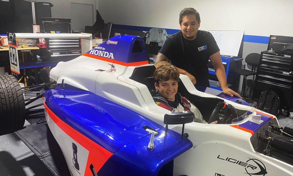 Lázaro Bainotti debuta en la Fórmula 4 de Estados Unidos