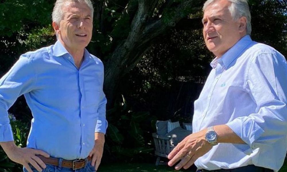 Mauricio Macri y Gerardo Morales