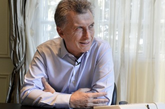 El momento en que Macri detecta su arritmia