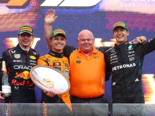 Norris resisti el asedio de Verstappen y gan un catico GP de Australia