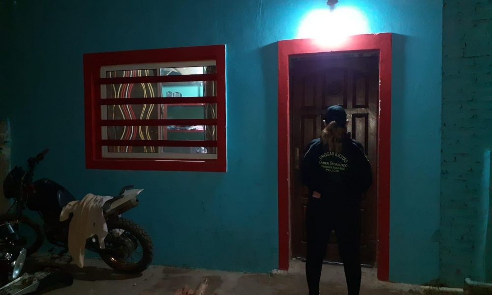 Allanamiento en Barrio 12 de Octubre