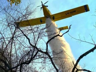 Desaparece avin hidrante mientras combata un feroz incendio en La Rioja