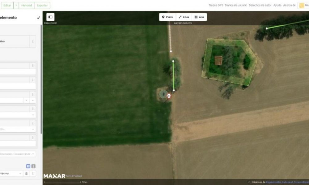 Mapeo del área rural del Partido de Pergamino