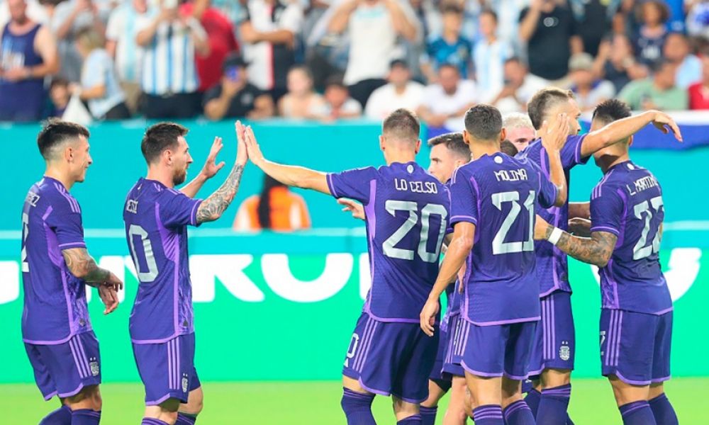 Argentina le ganó a Honduras