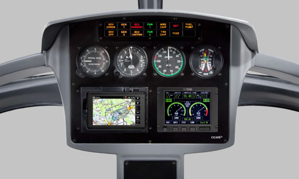 Helicóptero argentino vuela alto y conquista Oshkosh