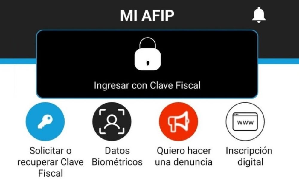 Denuncias a AFIP a través de una aplicación móvil