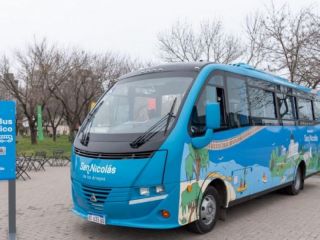 San Nicols present su Bus Turstico para recorrer los principales atractivos de la localidad
