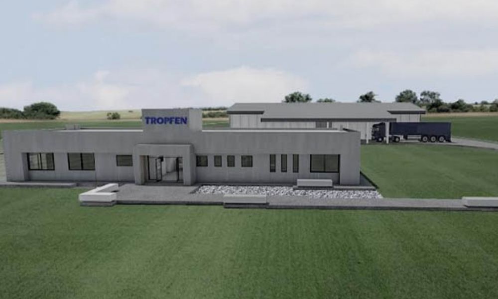 Tropfen invirtió $ 150 millones en sus nuevas instalaciones