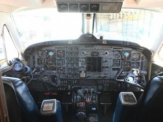 Presentaron el segundo de los 12 aviones Beechcraft TC-12B Huron que la Argentina compr a Estados Unidos