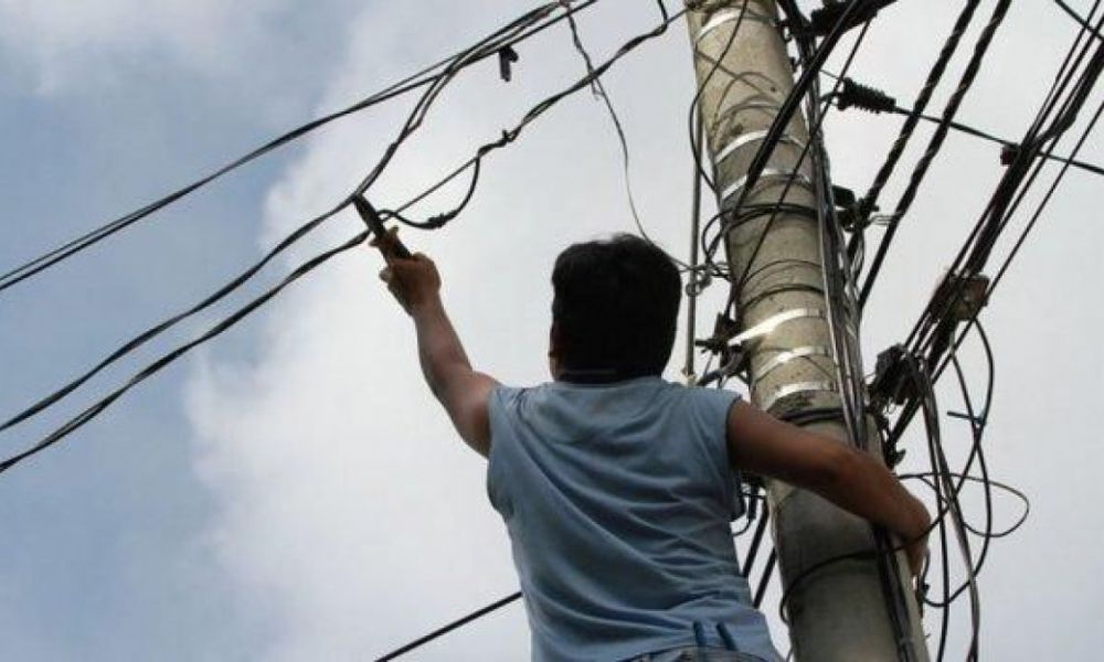 Oleada de robos de cables de la CELP