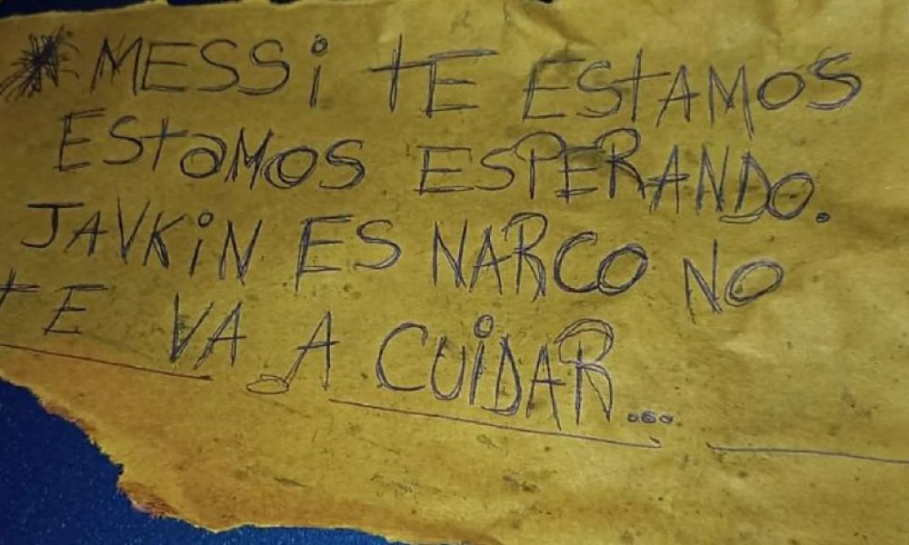 Amenazaron a Messi