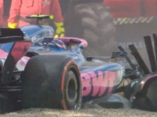Colapinto chocó en clasificación y largará 15° en Imola: Un debut frustrado bajo la mirada de Briatore