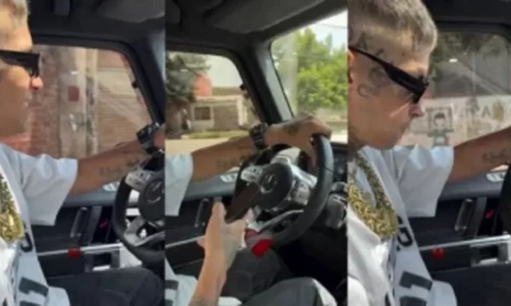 L-Gante conduciendo L-Gante conduciendo