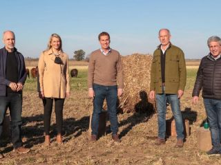 Santilli y Larreta recorrieron Pergamino