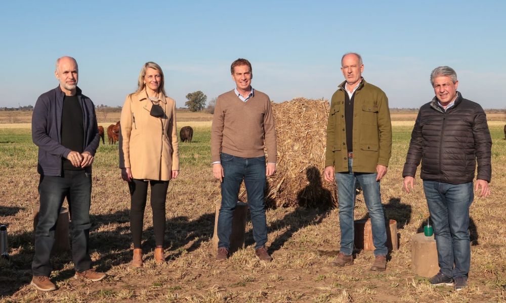 Santilli y Larreta recorrieron Pergamino