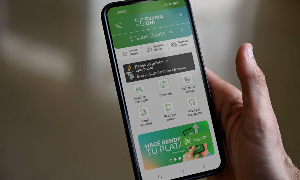 Cuenta DNI ahora permite hacer plazos fijos