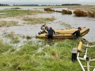 Hallan el cuerpo de uno de los desaparecidos por el temporal en Bolvar