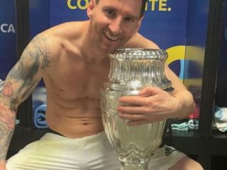 Messi y su desahogo: Somos campeones la c... de su madre