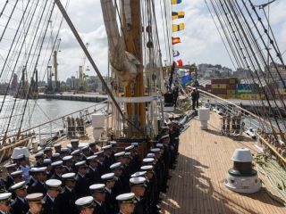 La fragata ARA Libertad llega este sbado a Buenos Aires