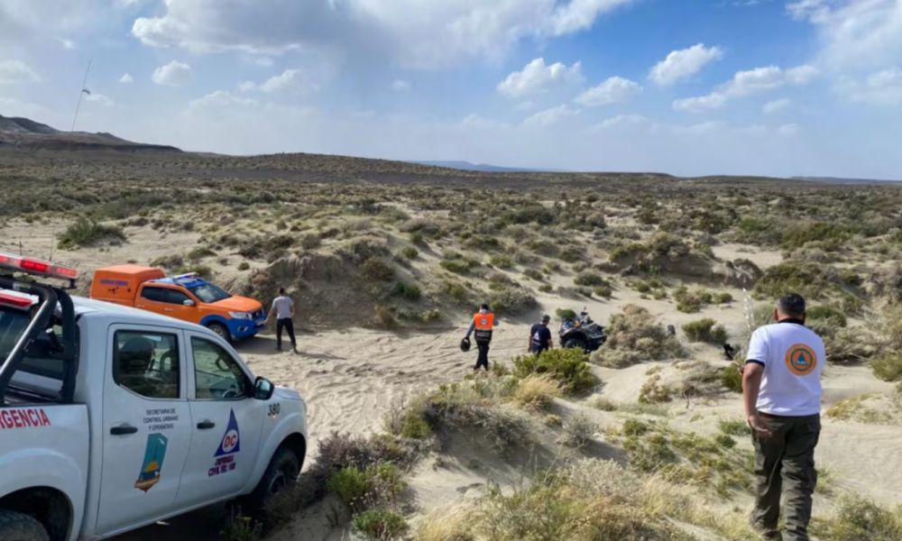 Intensa búsqueda de una pareja de jubilados