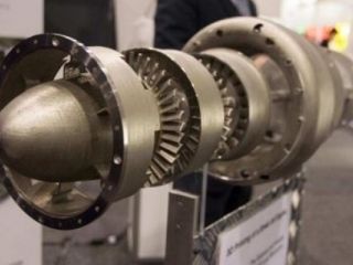 Crean un motor para avin con impresora 3D