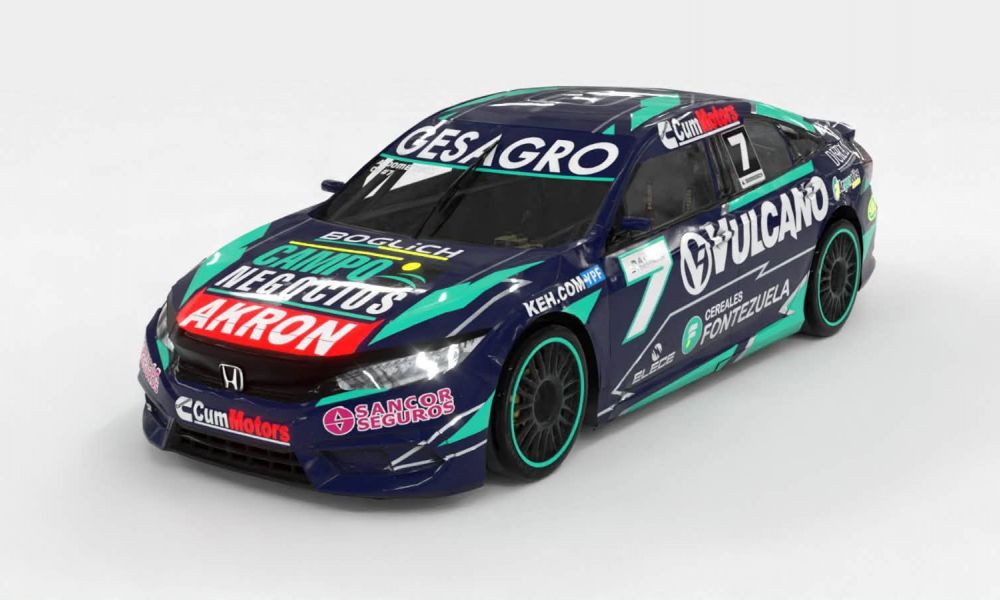Así será el Honda de Alfonso Domenech