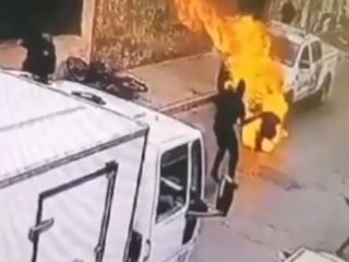 Drama en Pergamino: Hombre se prende fuego en la Fiscala tras denuncia por amenazas