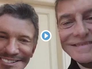 La reunin de Macri y Tinelli