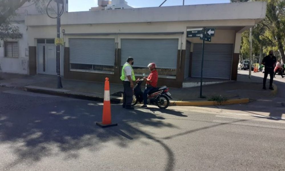 Controles de tránsito en la ciudad