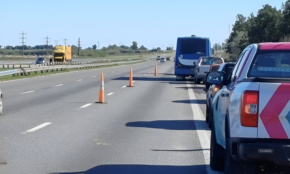 Tras la inundación, reabren parcialmente la Ruta 9