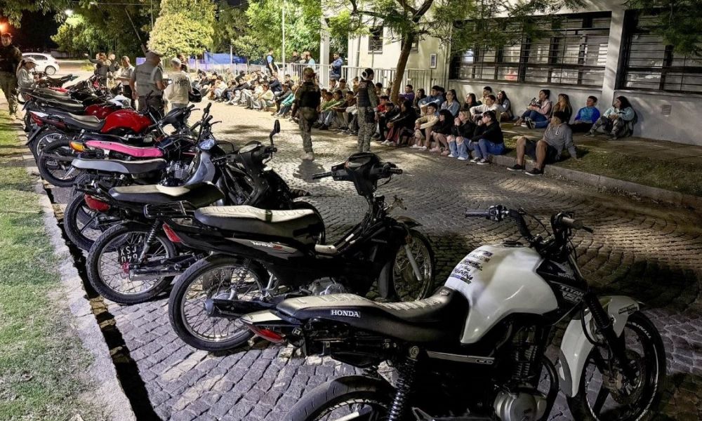 Las motos secuestradas serán compactadas