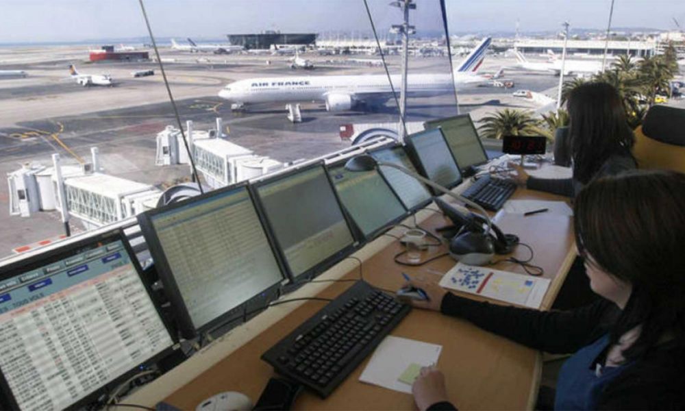 Paros de controladores aéreos