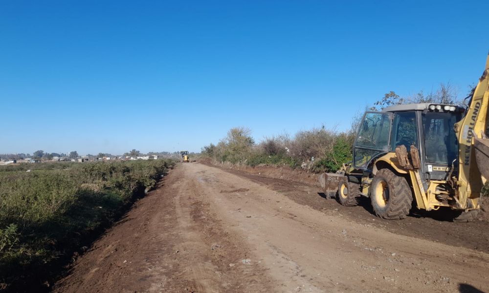 Realizaron tareas de limpieza en basural clandestino 