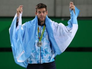 Del Potro es de plata con corazn de oro