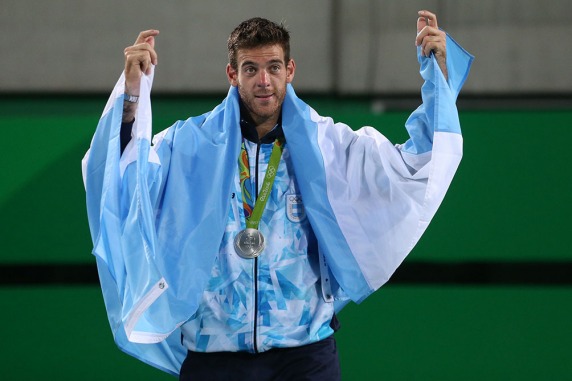 Del Potro es de plata con corazón de oro