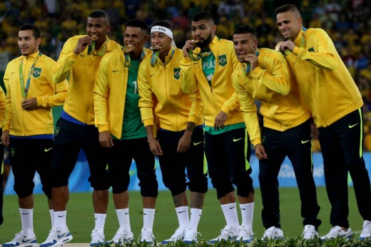 Brasil es de oro en fútbol