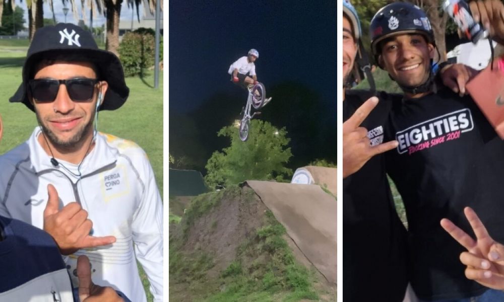 Gran desempeño de los riders locales en el BMX